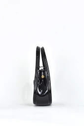 Elatae Kadın Omuz Askılı Silikon Çapraz Çanta Siyah 26660 thumbnail 4