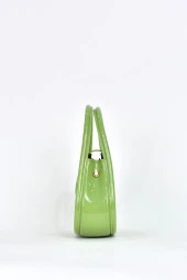 Elatae Kadın Omuz Askılı Silikon Çapraz Çanta Yeşil 26660 thumbnail 4