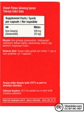 Ocean Panax Ginseng 60 Kapsül thumbnail 3