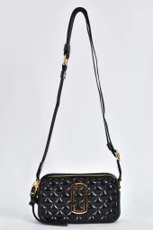 Elatae Kadın Kolon Omuz Askılı Silikon Çapraz Çanta Siyah 26398 thumbnail 1