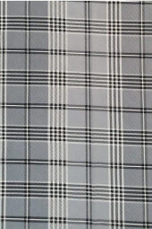 Makiteks Pamuklu Siyah Gri Ekose 200x220 cm Çift Kişilik Nevresim ve 2 Yastık Kılıfı Seti - 2