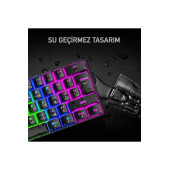 SOMIC T60 Siyah Red Switch Rgb Klavye Mekanik 62 Tuş 18 Ayarlanabilir Led - 4