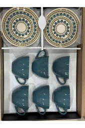 Keramika 12 Parça Çay Seti - 5