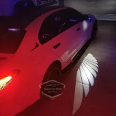 Üniversal Oto Araç Ayna Altı Angel Led Otomobil Gündüz Farı Araba Melek Kanat Led Beyaz 12 Volt - 5