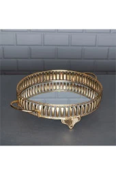 25CM HÜRREM SUNUMLUK YUVARLAK TEPSİ - 1