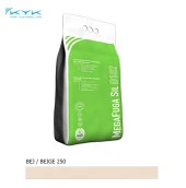 Kyk Silikonlu Seramik Derz Dolgusu , Bej Renk 1kg - 1