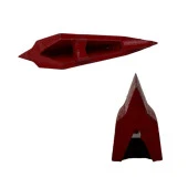 Havalı Mibzer Çelik Döküm Pancar Ekim Balta Ucu 7 cm - 2