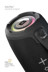 Powerway Bigbox 40W Güç Çift Bass Usb Hafıza Kartı Aux Fm Led Işıklı Bluetooth Hoparlör Hi-Fi - 4