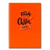 Sim Enjoy A4 120 Yaprak Plastik Kapak Spiralli Defter Çizgili thumbnail 1