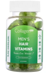 Collagen Fort Erkekler Için Saç Vitaminleri, 60 Gummies, Biotin, Vitamin C & Çinko, Saçınıza Enerji Artışı Sağlar - 1