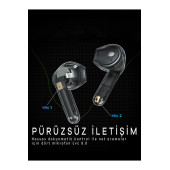 Soundpeats Air3 TWS Beyaz Kulak İçi Bluetooth Kulaklık - 3