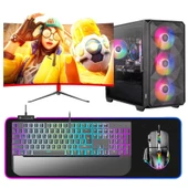 Dragos Rocky i5 13400F 32GB Ram 1TB NVMe SSD MSI RX 6700 XT OC 12GB 27 inç 165Hz Monitör Oyuncu Masaüstü Bilgisayarı - 1