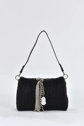 Elatae Kadın Omuz Askılı Günlük Çapraz El Çantası Siyah 26671 thumbnail 1