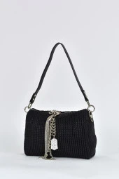 Elatae Kadın Omuz Askılı Günlük Çapraz El Çantası Siyah 26671 thumbnail 3