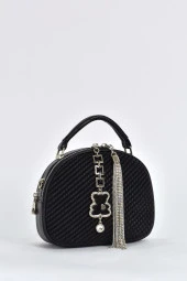 Elatae Kadın Omuz Askılı Günlük Çapraz El Çantası Siyah 26668 thumbnail 2