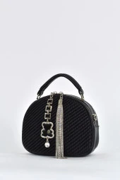 Elatae Kadın Omuz Askılı Günlük Çapraz El Çantası Siyah 26668 thumbnail 3