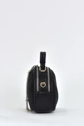 Elatae Kadın Omuz Askılı Günlük Çapraz El Çantası Siyah 26668 thumbnail 4