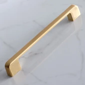 Arel Kulp Mat Gold 160 mm Mobilya Mutfak Dolabı Çekmece Dolap Kulpları Kapak Kulpu Kulbu Altın Metal - 2
