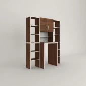 Kenzlife çamaşır makinesi dolabı hayzummaksduble cvz 180*126*55 banyo kiler çift kapaklı arkalıklı thumbnail 3