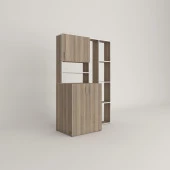 Kenzlife çamaşır makinesi dolabı kasparovsüpürge crd 180*126*55-20 banyo kapaklı arkalıksız thumbnail 2