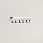 Kenzlife elbise askılığı askılık vettini byz 20*070*12 siyah 6 adet askı portmanto thumbnail 3