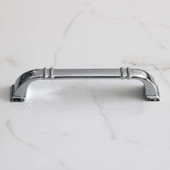 Roma 224 mm Krom Renk Mobilya Mutfak Çekmece Kulp Metal Dolap Kapak Kulpları Kulbu Dolabı Kulpu - 3