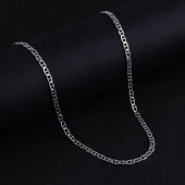 Gümüş Pazarım 925 Ayar Gümüş Figaro Zincir - 1