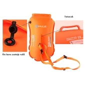Dry Açık Su Yüzme Şamandıra Çift Hava Yastıklı SWIM BUOY 28L 37x68 Cm 12KG - 4