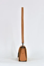 Elatae Kadın Omuz Askılı Çapraz Çanta Vizon 17596 thumbnail 4