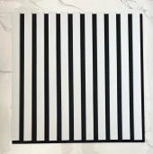 Renkli Duvarlar 50x50cm 1 Adet Siyah Beyaz Akustik Panel 3mm Keçe Ve 8mm Mdflam Salon Ofis Duvar Çıtası Paneli Bolu thumbnail 2