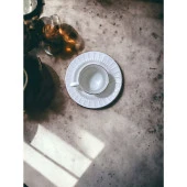 Tivoli Altın Çizgi Desenli 6 Kişilik Kahve Fincan Takımı TVLPOR 101 - 2