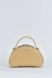 Elatae Kadın Omuz Askılı Günlük Çapraz El Çantası Vizon 17564 thumbnail 1