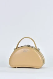 Elatae Kadın Omuz Askılı Günlük Çapraz El Çantası Vizon 17564 thumbnail 3