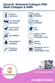 Dynavit Diamond Collagen PRO Tip I-II-III Hidrolize Multi Collagen&NMN Ananas Aromalı 30 Saşe thumbnail 4