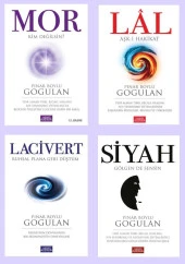 Lacivert Siyah Lal Mor Kim Değilsin Seti 4 Kitap PINAR BOYLU GOGULAN - 1