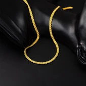 Halat Örgülü Altın Takı Seti thumbnail 5