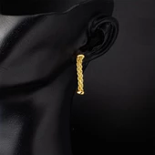 Halat Örgülü Altın Takı Seti thumbnail 4