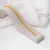 Halat Burma Zincirli Sarı Altın Spor Set thumbnail 5