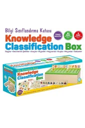 Ahşap Bilgi Sınıflandırma Kutusu Eğitici Mazgallı Oyuncak 88 Parça Knowledge Classification Box - 5