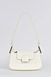 Elatae Kadın Omuz Askılı Günlük Çapraz El Çantası Beyaz 17559 thumbnail 1