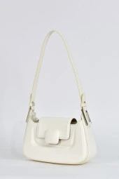 Elatae Kadın Omuz Askılı Günlük Çapraz El Çantası Beyaz 17559 thumbnail 3
