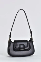 Elatae Kadın Omuz Askılı Günlük Çapraz El Çantası Siyah 17559 thumbnail 2