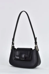 Elatae Kadın Omuz Askılı Günlük Çapraz El Çantası Siyah 17559 thumbnail 3