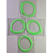 eagenset Koyu Fıstık Yeşili Ultraviyole (UV) Neon Işıkta Parlayan Poşet Çapari Simi, Jig Yapım Malzemesi - 3
