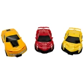 Birlik Oyuncak Robota Dönüşebilen Display de 8'li Sürtmeli Araba 8905B-8906B - 10