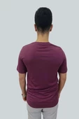 Erkek Couture V Yaka Vişne Tişört - 3