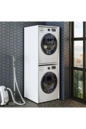 ROOMART Banyo Dolabı Çamaşır Ve Kurutma Makinesi Dolabı thumbnail 1