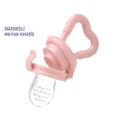 Püre Meyve - Sebze Süzgeci - Silikon Uçlu Meyve Emziği BPA İçermez - 3
