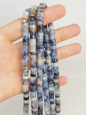 Sodalit Taşı Şekilli 3x6mm Dizi (49354) thumbnail 1