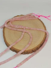 Pembe Kuvars Taşı Şekilli 3x6mm Dizi (49358) thumbnail 3